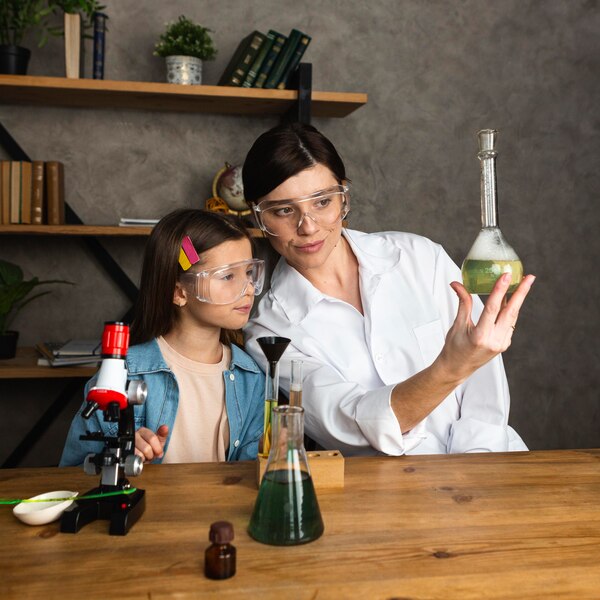 girl-teacher-doing-science-experiments